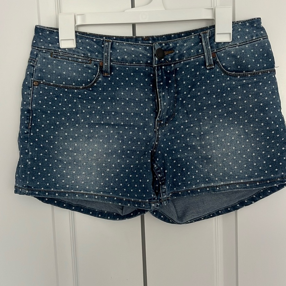 Polka Dot Max Jean Shorts